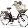 ヤマハ、電動ハイブリッド自転車PAS リトルモア リチウムを発売へ　幼児2人同乗
