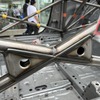 トヨタがアーク溶接新技術SFA（Sequence Freezing Arc-welding）で製作したロールケージ