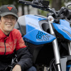 スズキ GSX-8Sと伊丹孝裕氏