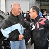 ヒョンデモーターグループの鄭義宣会長（左）とトヨタの豊田章男会長（右）