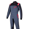 KMX-9 V3 SUIT GRAPHIC 6 1431 ANTHRACITE BLACK RED