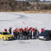 北海道の氷上をアウディで走れる「Audi Snow Park」