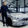 メルセデスベンツ CLA 次期型のプロトタイプ