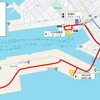 自動運転EVバスの実証走行ルート