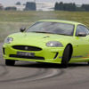 【グッドウッド09】ジャガーXKR、世界に1台のライムグリーン仕様