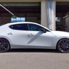 フレックスZ　マツダ3ファストバック装着例（フロント 55mmダウン / リア 40mmダウン）