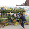 「Local Green Festival '24」に展示されたヤマハのグリーンスローモビリティ