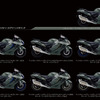 ベース色：マットスティールグリーンメタリックでのカラーパターン