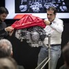 テックトークと同時に行われたV2エンジンの発表会。