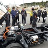 国内初のEVコンバージョントラックの量産予定車が完成