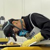 トヨタの金メダル獲得者。「車体塗装」の菅田 翔太さん