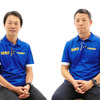 プロジェクトを統括する原隆さん（左）と開発グループリーダーの梅田泰宜さん（右）