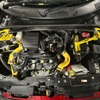 コペンLA400K/用バッテリークランプ装着例