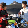 メグロ S1とW230の開発リーダー、高谷聡志氏（右）