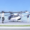 電動で垂直離着陸が可能な空飛ぶクルマ、SKYDRIVE（SD-05）