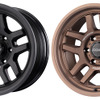 TEAM DAYTONA D325 マットブラック（左）／ダークブロンズ（右）