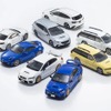 「KYOSHO 64 Collection」の新商品としてスバル車4車種をファミリーマートの一部店舗で発売