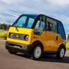 KGモーターズの1人乗りの小型EV「mibot」