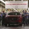 日産が米スマーナ工場で生産を開始した新型『ムラーノ』