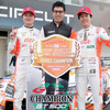 坪井翔／山下健太組のau TOM'S GR Supra 36号車がドライバーズチャンピオンに