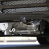ジヤトコの超小型eアクスル（コンセプトモデル）を搭載した日産 マーチ試作車
