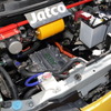 日産 マーチ試作車に搭載されたジヤトコの超小型eアクスル（コンセプトモデル）