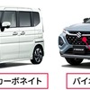 スズキ『フロンクス』など3車種がバンパーグリルに新素材で塗装不要に