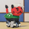ヤマハ発動機の「あみぐるみ・羊毛フェルト」の最新作品「トリ獅子」