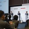 ホンダ、日産自動車、三菱自動車 共同会見