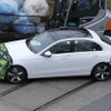 メルセデスベンツ Cクラス 改良新型のプロトタイプ