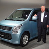 鈴木修氏（資料画像）2012年のワゴンRと