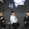 （左から）レーシングドライバー 佐々木雅弘氏、石浦宏明氏、大嶋和也氏