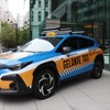 スバル・クロストレック（ストロングハイブリッド）：ゲレンデタクシー試乗車