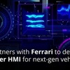 DXCテクノロジーがフェラーリと提携し、次世代の車載インフォテインメントシステムを共同開発
