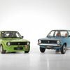 初代VWポロL（右）と1977年のヒルクライムモデル