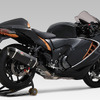 ハヤブサ用スリップオン・Slip-On HEPTA FORCE サイクロン 2本出し EXPORT SPEC 政府認証