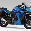 スズキ・GSX-S1000GT用・Slip-On R-11Sq サイクロン EXPORT SPEC 政府認証（サイドケース装着）
