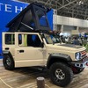 スズキ・ジムニーノマド向け、ホワイトハウスのポップアップルーフ（ジャパンキャンピングカーショー2025）