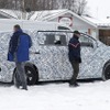 メルセデスベンツ VクラスEV 新型のプロトタイプ