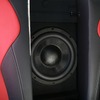 サブウーファーユニットに選んだのはローヤル産業のRJ250。オーナーが同シリーズの音が気に入ってフルシステムで導入を決めた。