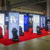 ブリッド、最新バケットシートなど30脚以上を一堂に展示