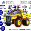コマツの「Komtrax Plus」から得られる車両データと、ブリヂストンの「Bridgestone iTrack」から得られるタイヤデータをリアルタイムで共有して解析