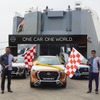 日産の小型SUＶ『マグナイト』の左ハンドル仕様の輸出開始