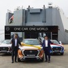 日産の小型SUＶ『マグナイト』の左ハンドル仕様の輸出開始