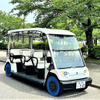 ブリヂストンのパンクしない次世代タイヤ「AirFree」を富山市のグリーンスローモビリティが導入