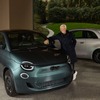 フィアット500e Giorgio Armani Collector's Editionとジョルジオ・アルマーニ氏