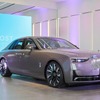 「ロールス・ロイス・モーター・カーズ 福岡」に展示されている最新のゴースト・シリーズII
