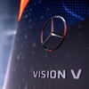 メルセデスベンツの次世代バンのコンセプトカー『Vision V』のティザー