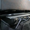 シート下のわずかな隙間に収まっているのがゴールドホルンのデジタルプレイヤーであるG3 SEII。