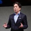 18日「ライトアセット戦略」を発表したマツダ毛籠勝弘社長